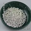 50 Contas de Cobre Lisas Contas Redondas DIY Grampo de Cabelo Antigo Feito à Mão Acessórios para Cabelo Pingente Miçangas de Núcleo de Flor Acessórios