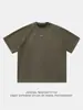 Camiseta de Suede con Corte Tridimensional de Manga Corta para Hombre, Nuevo Estilo de Verano con Bordado Color-Blocking, Camiseta Holgada de Cuello Redondo para Pareja