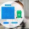 100 Piezas filtro de esponja para aspirador nasal azul relleno de filtro esponja pequeña filtro purificador cilíndrico bloque de filtro doméstico