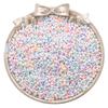 Excelentes cuentas de arroz de vidrio mágico de color real de 2/3 mm, hechas a mano, material para pulsera DIY, cuentas sueltas de joyería con borlas.