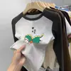 Ropa Interior Cálida para Niños Estilo Coreano Otoño/Invierno Felpa Cuello Redondo Prenda Base 2026 Nuevo Estudiante Manga Larga con Parches Tendencia