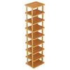 Zapatero Simple Puerta Hogar Esquina Zapatero Espacio de Almacenamiento Ahorro de Espacio Multicapa Gabinete Zapatero Pequeño Debajo de la Mesa de Dormitorio