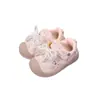 Zapatos de Algodón Estilo Coreano de Invierno 2025 para Niños Zapatillas para Niños Zapatos de Bebé para Niña Zapatos de Bebé Cálidos con Forro de Felpa 5119