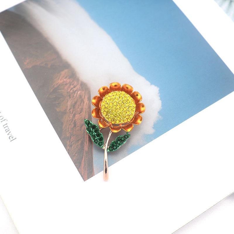 向日葵胸针2