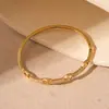 Anillo de Brazo Abierto con Diseño de Flor de Serpiente Hueca Transfronterizo Europeo y Americano Pulsera de Tendencia de Moda Pulsera Exagerada de Gama Alta para Mujeres