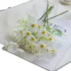 Margaridinhas, Camomilas, Flores Artificiais, Arranjos Florais para Mesa de Sala de Estar, Adereços para Fotos, Flores Artificiais, Produtos Acabados para Decoração de Cenário