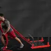 Venda Direta da Fábrica Equipamento de Fitness ao Ar Livre Carrinho de Trenó para Corrida com Suporte de Peso Carrinho de Trenó para Treinamento Explosivo