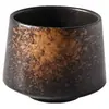 Taza de Té Japonesa Transfronteriza Retro Hecha a Mano Taza de Café Taza para Velas de Aromaterapia Taza para Café con Hielo Latte Taza de Porcelana para Matcha Comercio Exterior