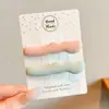 Pinza para el pelo de lazo estilo coreano, nuevo modelo 2026, pinza BB de alta gama para flequillo y patillas, pinza de pico de pato lateral