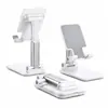 Soporte de teléfono ajustable simple y multifuncional, soporte para transmisión en vivo en escritorio, universal para usuarios perezosos