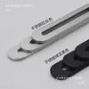 Suporte angular ajustável com furo longo conector móvel de cabeça dupla suporte de ângulo reto em L de 90 graus dispositivo anti-tombamento de armário cantoneira