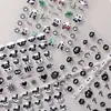 Adesivos de Unha Fofos da Ovelha Shaun 5D Em relevo Tridimensional para Caderno Pequenos Blocos Adesivos DIY para Unhas Ornamentos Estilo Sl