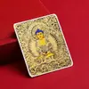 Pintura Thangka Personalizada Pintada en Oro de la Vida Pasada y Presente del Quinto Bodhisattva Manjushri, Núcleo de Pintura Thangka Semipintado a Mano del Zorro de Nueve Colas, Ocho Santos Protectores