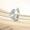 Carta de Amor de Berlim de Henson Zircônia Minimalista Nicho Estilo Ins Versátil Alfinete Brincos para Piercing na Orelha Ear Cuffs