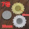 Oro Plata Tres Colores Ovalo Ajuste de Pedrería Hermoso Ajuste para Cabeza Pieza de Flor en Relieve de Hierro Accesorios para el Cabello de Novia DIY