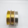 Linha denominando ouro-envolvido jóia frisada bracelete A pérola que posiciona o enrolamento diy cabo de fio de cobre não é fácil oxidar e desvanecer-se