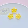 Accesorios Grandes de Resina de Estrella de Mar Simulada DIY Pegamento de Crema Funda de Teléfono Móvil Imán para Refrigerador Cuerda para el Cabello Pasador Paquete de Materiales Hechos a Mano