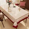 Estoque Esgotado Toalha de Mesa de Algodão e Linho Simples Toalha de Mesa de Linho para Mesa de Jantar Retangular Redonda Capa de Proteção contra Poeira para Mesa de Centro Preço Especial Liquidação