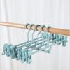 Perchero de Plástico para Pantalones con Pinzas para Pantalones Percha Ajustable Apilable con Pinzas para Faldas