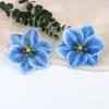 Cabeza de flor de tulipán de estilo europeo, flor de seda para boda, Hanfu, linterna antigua, decoración, flor falsa, hecha a mano, simulación de tocado DIY