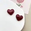 Serie de colores macaron superficie brillante adorno de corazón positivo accesorios funda de teléfono diy decoración Crocs pasador de pelo pinza de pelo materiales
