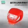Luz de bicicleta, luz de escarabajo, luz de rana, equipo de conducción, luz trasera de bicicleta de montaña, luz de advertencia, luz de renacuajo