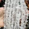 Pedra Bruta de Agata Cristalizada Desmagnetizada Pulseira de Pedra Bruta Contas de Pedra Assimétrica Perfurada Acessórios de Joias DIY 5-8mm