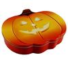 Caixa de Lata Personalizada Criativa para Feriados Caixa de Lata com Formato de Abóbora de Halloween para Doces Biscoitos Caixa de Lata para Presente