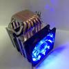 Ventilador de CPU de tubo de calor de mesa de ponto de fábrica luminoso 6 tubo de cobre torre de radiador de CPU 6 tubo de cobre multiplataforma