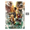 Aliexpress Transfronterizo Lienzo Pintura Núcleo Impresión y Distribución Ataque a los Titanes Póster Anime Pintura Decorativa Estilo Japonés