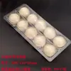 Caja de embalaje desechable para Tangyuan, caja de embalaje comercial con tapa, bandeja transparente de plástico para Tangyuan, caja de embalaje para Tangyuan