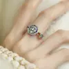 Anel de Prata Tailandês Chiba para Mulheres Xizang Deus da Riqueza Zakilam Esmalte Novo Estilo Chinês Estilo Nacional Estilo Retrô Anel de Estilo Nacional
