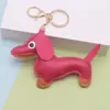 Encanto de bolso de salchicha grande creativo, llavero de perro pequeño estilo Miu, accesorio de teléfono de salchicha de dibujos animados