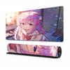 Alfombrilla de Ratón Roca Solitaria Extra Grande Anime Boqi Sauce Almohadilla Secundaria para Teclado Juego de Computadora Almohadilla de Escritorio para Oficina Engrosada