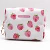 Bolsa Cosmética Creativa de Fresa Versión Coreana Bolsa de Almacenamiento Impermeable de Gran Capacidad Bolsa de Aseo Portátil Bolso Clutch de Viaje