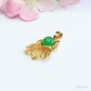 Pingente de Jade Ágata Colar Peixe Dourado para Mulheres Atacado de Fábrica Transmissão ao Vivo Dropshipping S3060201