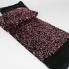 Tela para Ropa de Rendimiento Bordada con Lentejuelas, Tela para Ropa de Baile Bordada, Tela de Alta Definición para Falda de Cola de Pez Lista para Usar