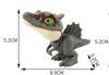 Dinosaurio que muerde el dedo juguete para niños niño popular en línea Jurásico Tiranosaurio Triceratops Dragón mini dinosaurio