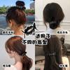 Pinza de Agarre con Cabeza de Bola de Diamantes Completos Pasador para la Parte Posterior de la Cabeza de Mujer Nuevo Artefacto de Celebridad de Internet para Trucos de Cabello Pinza de Tiburón Acrílica