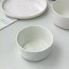 Productos Dachang Estilo Nórdico Ins Lujo Ligero Patrón de Roca Cerámica Sombrero de Paja Estilo Occidental Tazón para Sopa Verduras Arroz