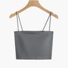 Camisola Beauty Back sem marcas, bojo fixo integrado, bojo, base de desgaste externo, top tubular respirável, roupa íntima feminina de algodão puro