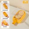 Molde para helado de paleta de grado alimenticio para el hogar con tapa, triturador de bloques de hielo congelados para niños, helado casero al por mayor