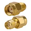 Conector Rf Macho Sma-Jk a Hembra Sma Conector Adaptador de Antena de Cobre Puro para Venta al por Mayor