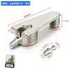Suporte de Board Longo de Pernas Duplas Três em Um Direto no Atacado Divisória de Gabinete Conector de Guarda-Roupa Móvel Conector Dois em Um