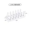 Mesa de Maquiagem com Porta-Paletas, Rack Organizador de Cosméticos, Porta-Maquiagem em Pó com Divisórias Transparentes, Organizador de Mesa para Controle Remoto