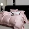 Nuevo Producto 2026 Set de Cuatro Piezas Jacquard Hueco de Algodón Tencel de 100 Hilos - Serie Tuya