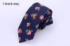 Gravata de Algodão Estampada Camisa Social Masculina Roupa Casamento Anfitrião Padrinho Noivo 6cm Gravata de Mão Gravata Estilo Casual