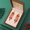 Aretes Largos Bohemios de Alta Gama Moda para Mujer Aretes Colgantes Versátiles Aretes Creativos Transfronterizos Venta al Mayoreo