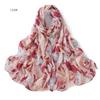 Flujo Nuevo Transfronterizo Florido Smanyu Impresión de Jiangnan No. Pañuelo para la cabeza de gasa estampada de perlas para mujer 149-169