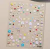 Pegatinas de Arte para Uñas Simples, Delgadas y Resistentes Estilo Y2K Populares Lindas Pegatinas para Uñas Venta al por Mayor de Fábrica Estilo Japonés Pegatinas de Flor de Graffiti